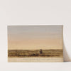 First view of the salt desert - called Lake Torrens by Edward Charles Frome