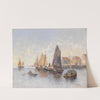 Fischer im Hafen by Georg Fischhof