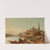 Fischer und weitere Figuren am Ufer des Guadalquivir mit Blickauf die römische Brücke und der Großen Moschee von Cordoba (1863) by François Antoine Bossuet