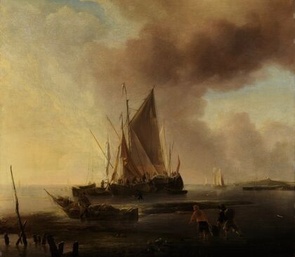 Fischerboote am Strand