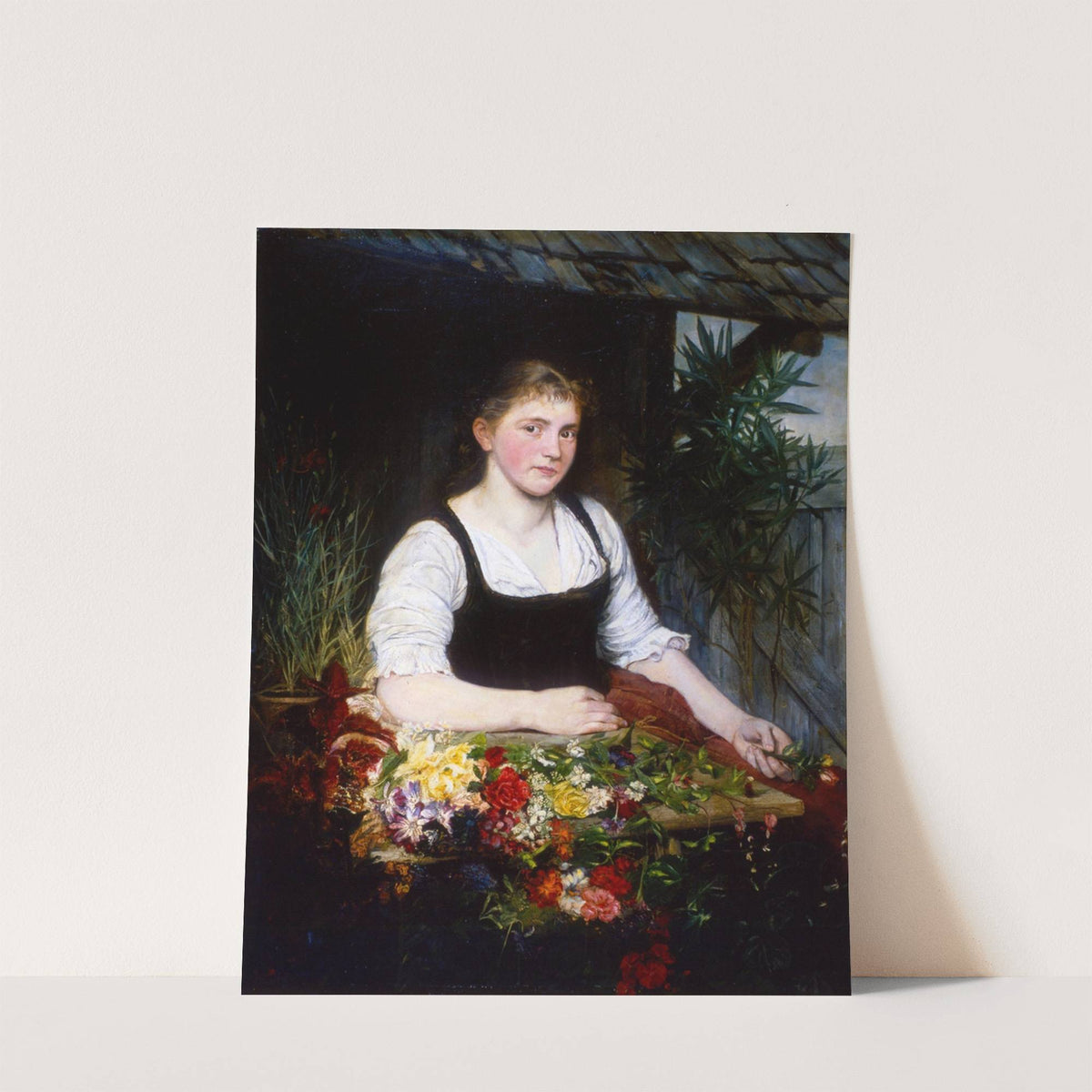 Fischersfrau von Frauenchiemsee by Christian Maximilian Baer