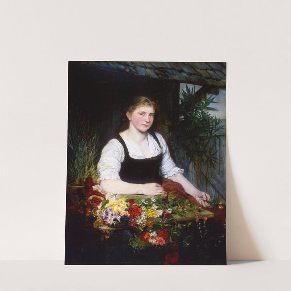 Fischersfrau von Frauenchiemsee by Christian Maximilian Baer
