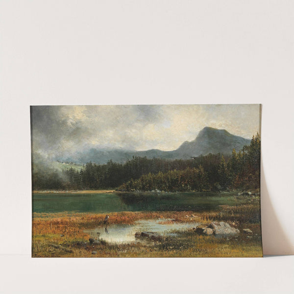 Fischreiher am Bergsee by Emilie Mediz-Pelikan