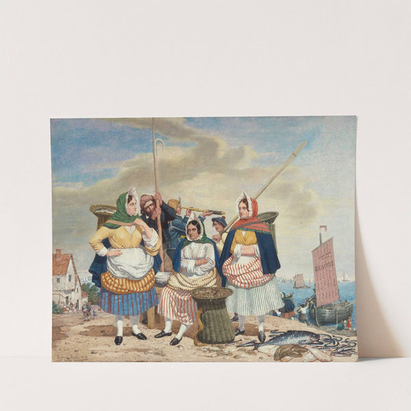 Fish Market by the Sea by Richard Dadd