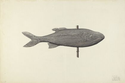 Fish Weather Vane