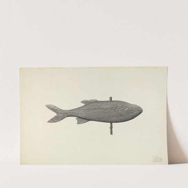 Fish Weather Vane by Michael Riccitelli