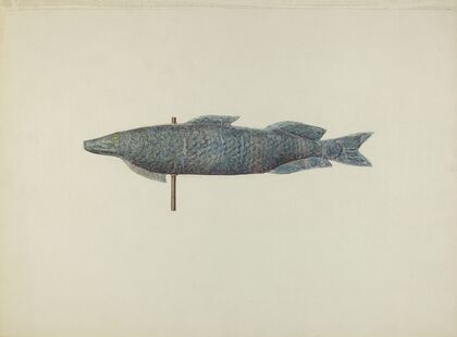 Fish Weather Vane