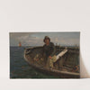 Fisherman from Rügen by Hans Gude