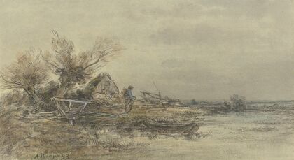 Fisherman’s house by the water
