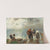 Fishermen hauling in nets on Lake Chiemsee by Josef Wopfner