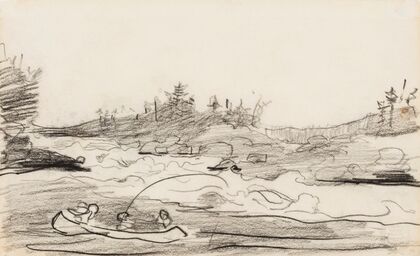 Fishermen in the Rapids