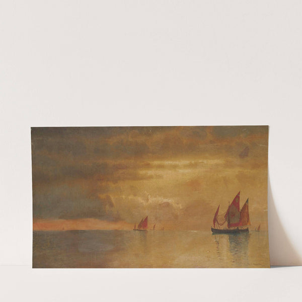 Fishermen on the Venetian Lagoon (1872) by William Stanley Haseltine