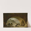 Fishermen Under a Bridge (1780–1790) by Hubert Robert