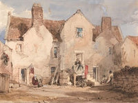 Fishermen’s Houses at Sculcoats near Hull, Yorkshire