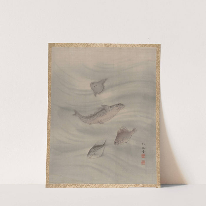 Fishes (ca. 1890–92) by Seki Shūkō