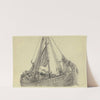 Fishing boat by Friedrich Ernst Morgenstern