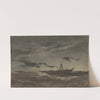 Fishing Boat at Sea (1866) by Anton Melbye