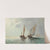 Fishing Boats By The Coast by Leontine von Littrow