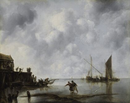 Fishing Boats in a Calm