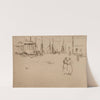 Fishing Quay, Ostend (1887) by James Abbott McNeill Whistler