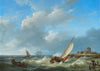 Fishing vessels in a squall