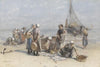 Fishwives on the Beach at Scheveningen