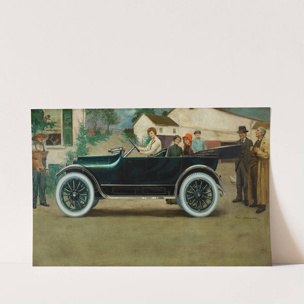 Fisk Tire Company by Charles Archibald Maclellan