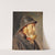 Fiskeren Ole Svendsen set i profil med sydvest (1906) by Michael Ancher