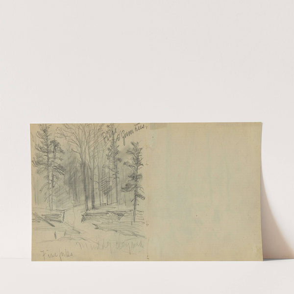 Five forks (1865) by Alfred Rudolph Waud