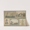 Five sketches by Thomas Birch