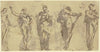 Five statues