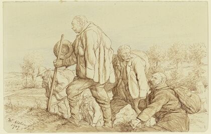 Five wanderers
