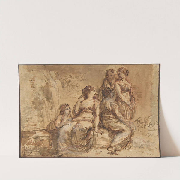 Five Young Women in a Landscape (1702–88) by Francesco Zuccarelli