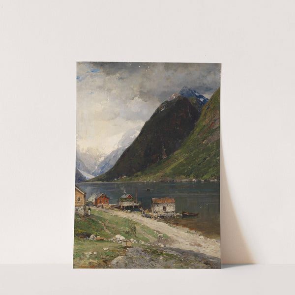 Fjordlandschaft by Georg Anton Rasmussen