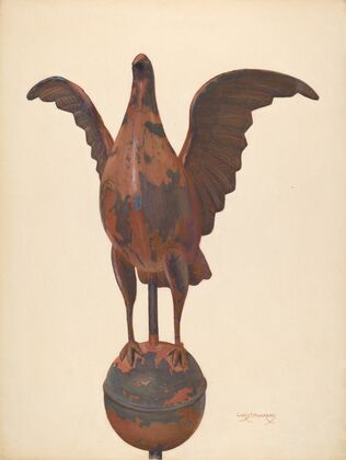 Flag-pole Finial Pigeon