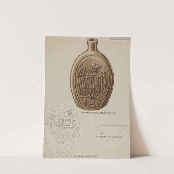 Flask (c. 1936) by Wellington Blewett