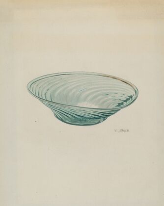 Flat Glass Bowl