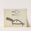 Flat Iron Holder by Gordon Sanborn