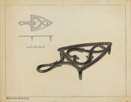 Flat Iron Holder