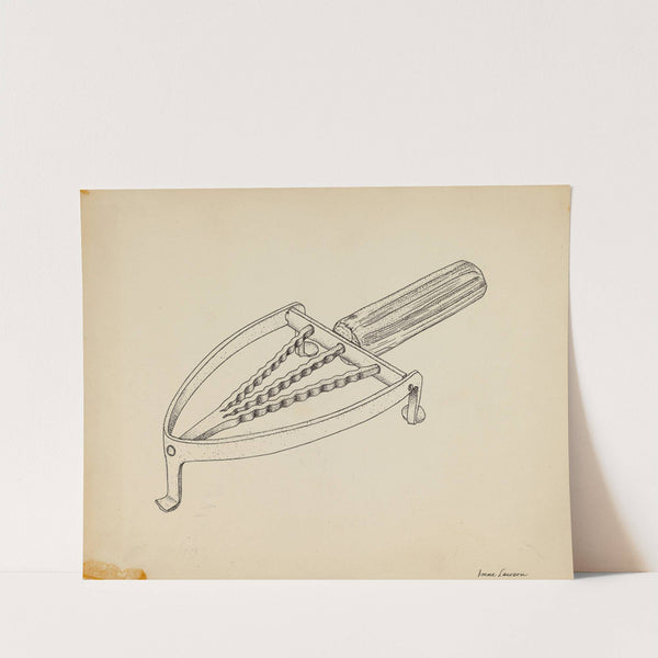 Flat Iron Holder by Irene Lawson