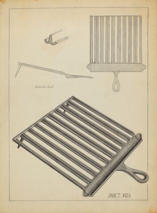 Flat Iron Holder