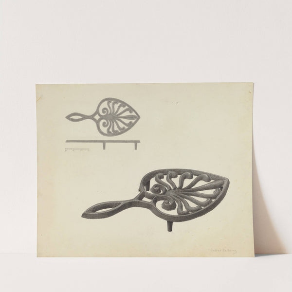 Flat Iron Holder by Julius Bellamy