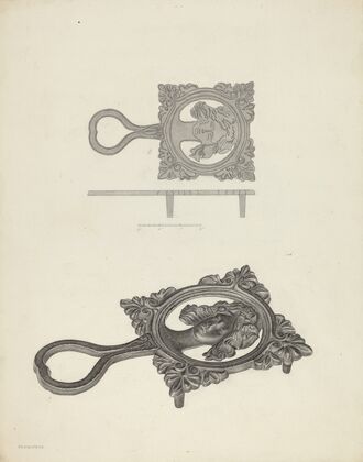 Flat Iron Holder