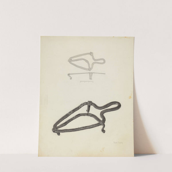 Flat Iron Holder by Neva Coffey