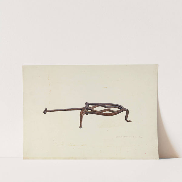 Flat Iron Holder by Donald Harding