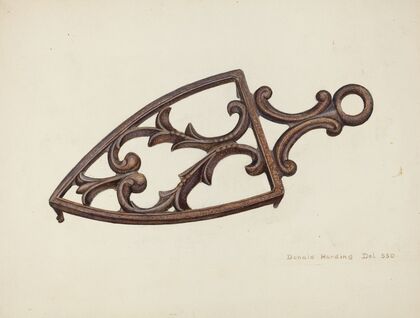 Flat Iron Stand