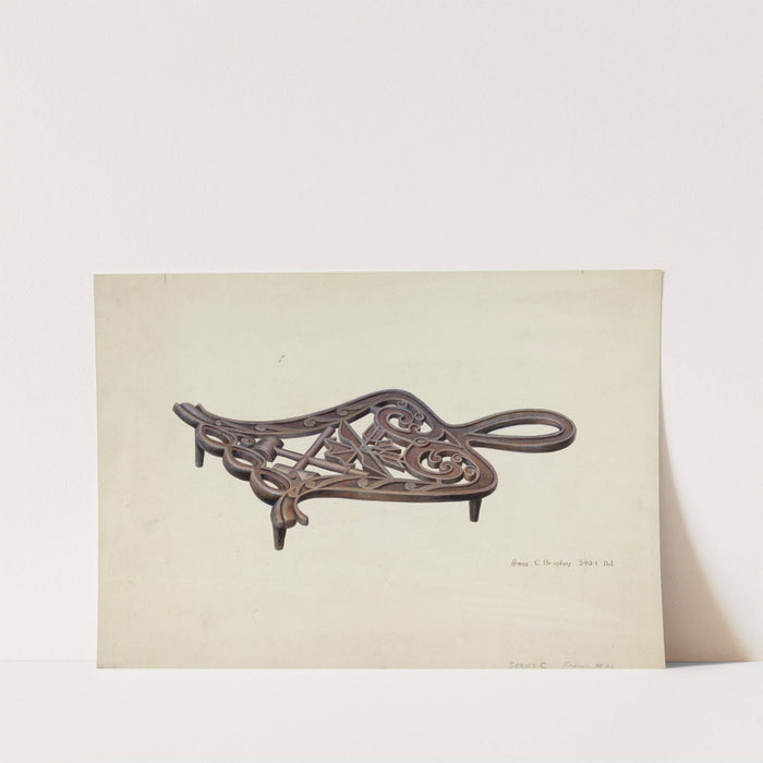 Flat Iron Stand by Amos C. Brinton