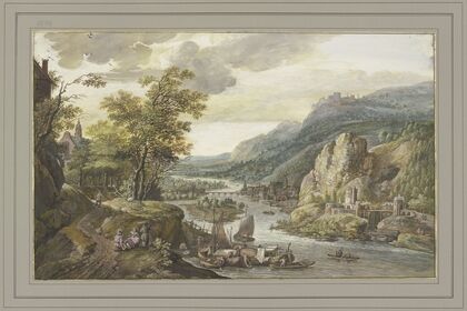 Flat landscape