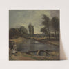 Flatford Lock (1810-1811) by John Constable