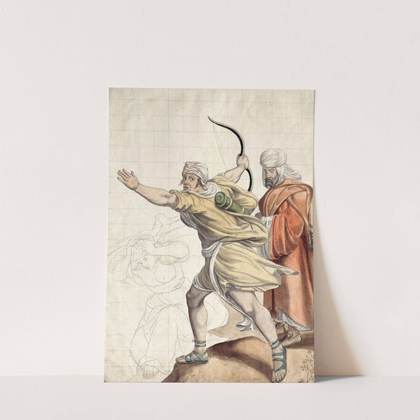 Fleeing Archers (1818) by Friedrich von Olivier